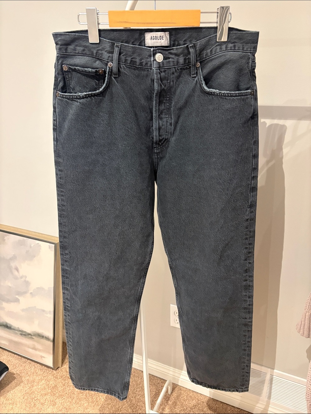 Agolde | 90s High Rise Straight Jeans